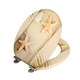 image 2 of RTS Starfish Sand Wood Soft Close Toilet Seat