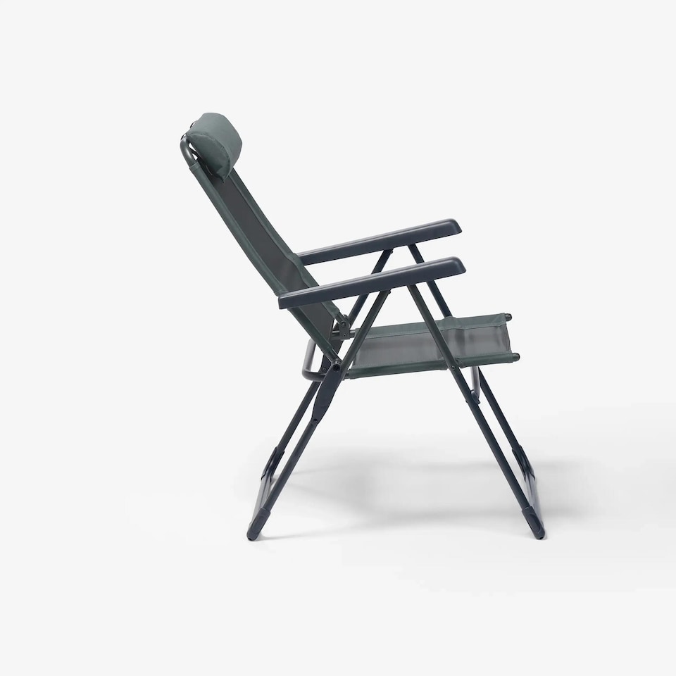 image 1 of Decathlon Comfortable, folding, reclining camping chair