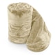 image 1 of Velosso Faux Mink Thick Heavy Blanket - 150cm x 200cm Cream | Latte