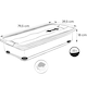 image 5 of Keeeper Crystal Box 33 Litre with Lid and Caster Wheels - Transparent
