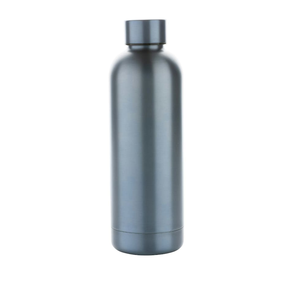 image 1 of XD Collection Impact Recycled Stainless Steel Vacuum Insulated 500ml Water Bottle - Light Blue - One Size | Blue | One Size