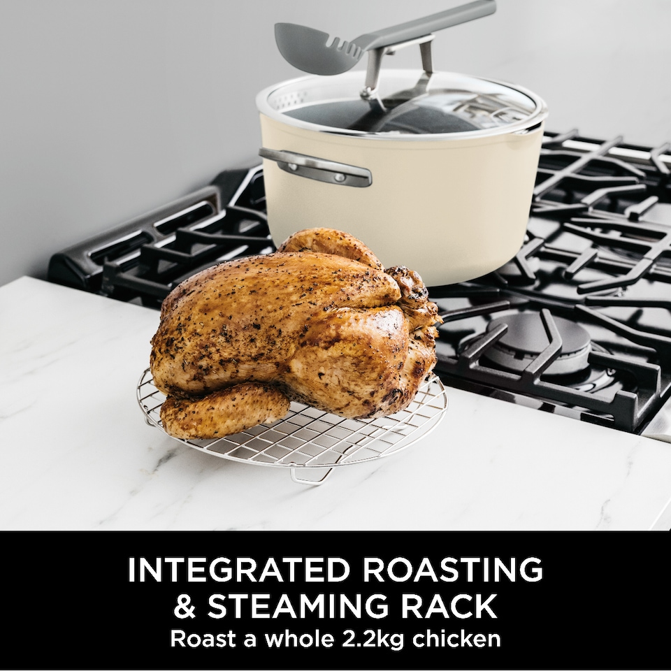 image 1 of Ninja CW202WHUK Foodi 8-in-1 Possible Pot with ZEROSTICK Vanilla Bean