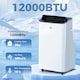 image 2 of HOMCOM 12000 BTU Portable Air Conditioner Unit with WiFi Smart App, 26m²
