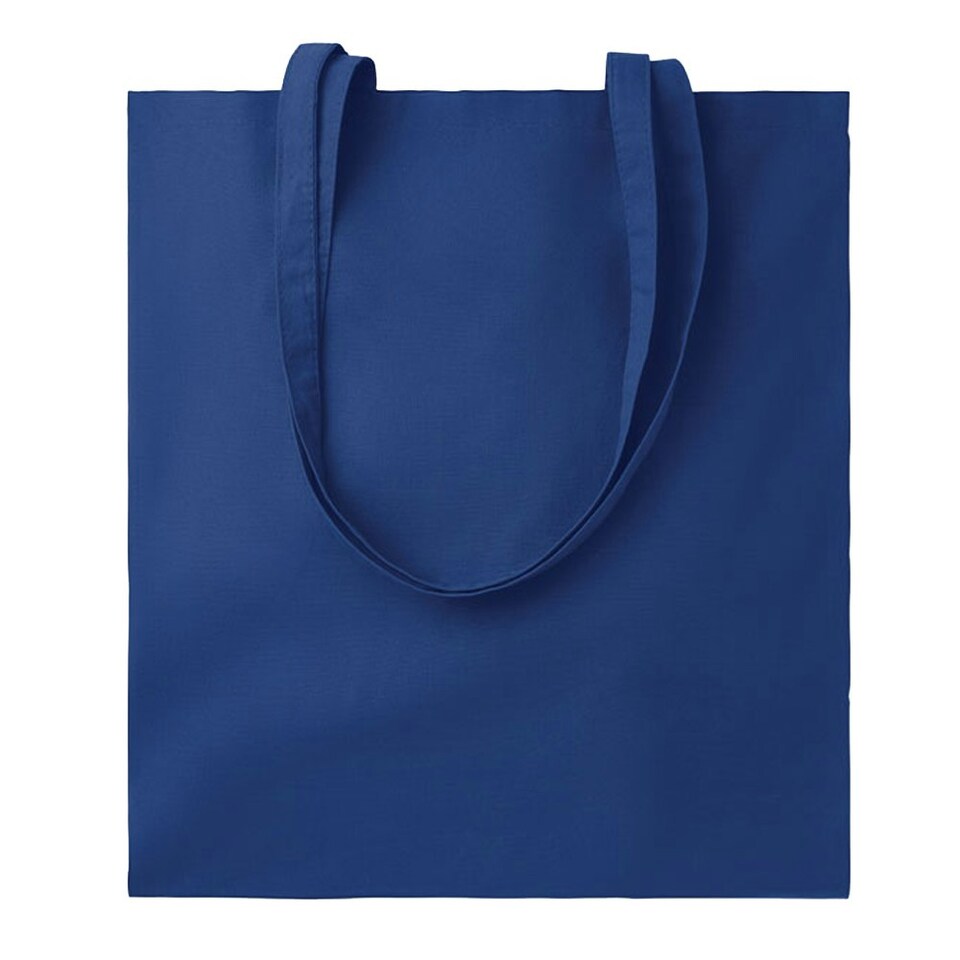 image 1 of MidOcean Cottonel Colour ++ Cotton Shopper Bag - Blue - One Size | Blue