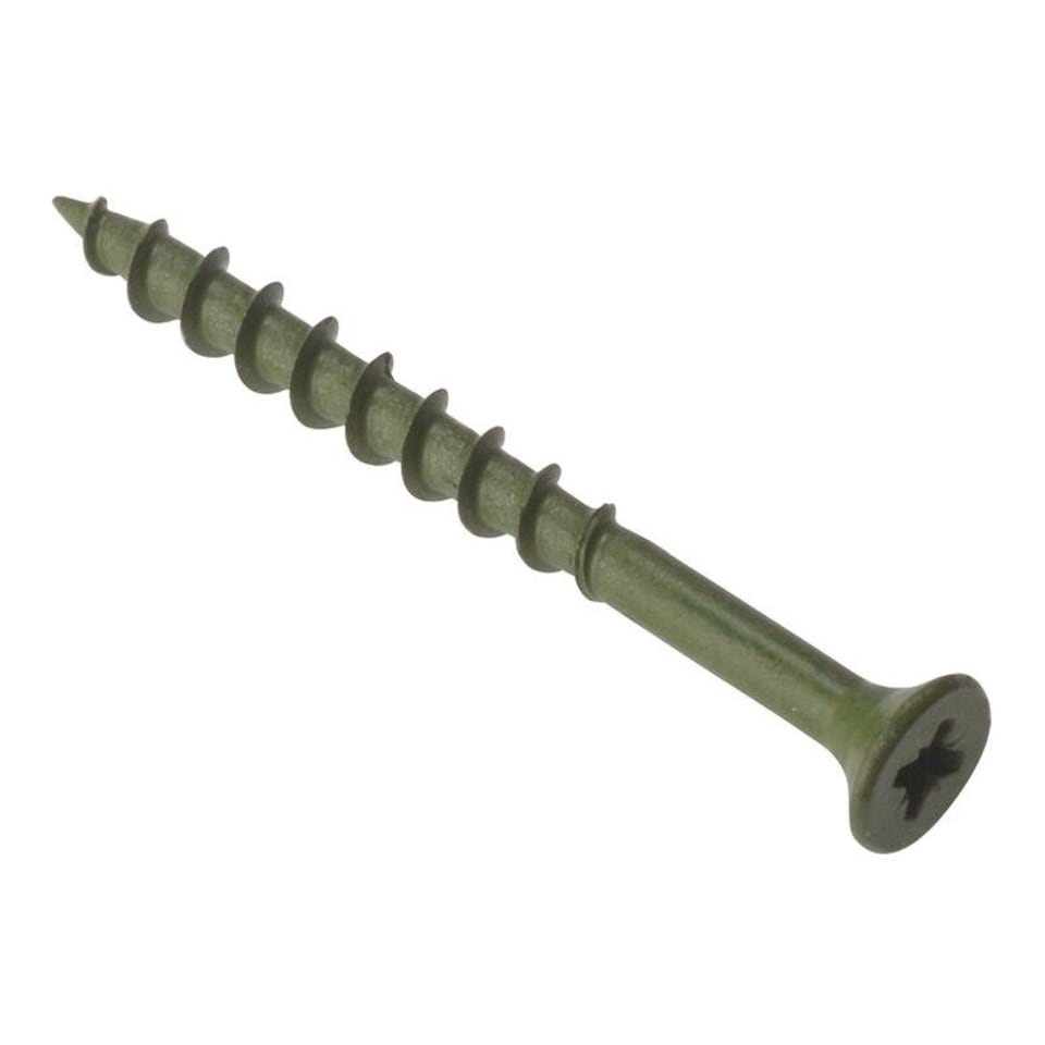 Forgefix Anti-corrosion Decking Screws, Pozi, St - Multi Colour - 4.5 x 50mm