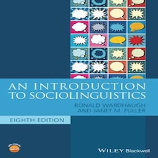 An Introduction to Sociolinguistics Paperback Book