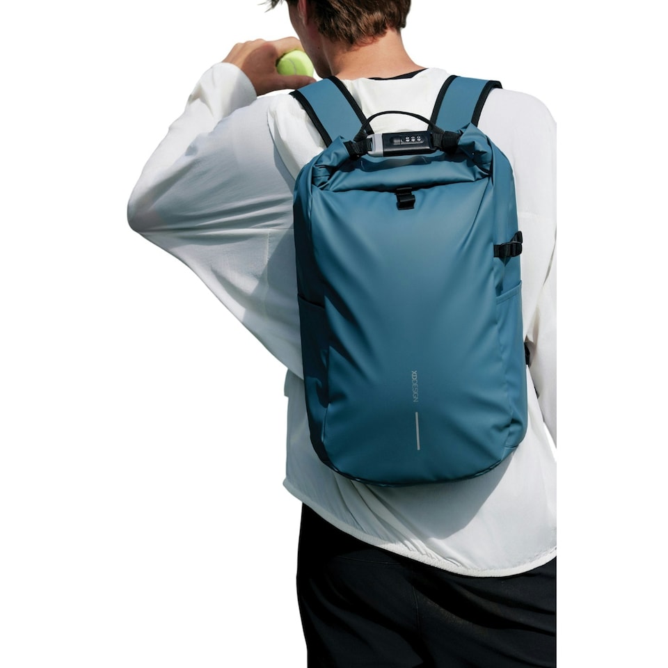 image 1 of XD Design Urban Water Resistant Anti-Theft 26L Backpack - Blue - One Size | Blue