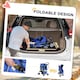 image 8 of PawHut Pet Stroller Carrier Foldable Deluxe Jogger Walk Travel Dog Cat Blue