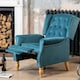 image 9 of Annapoli Recliner Armchair - Teal