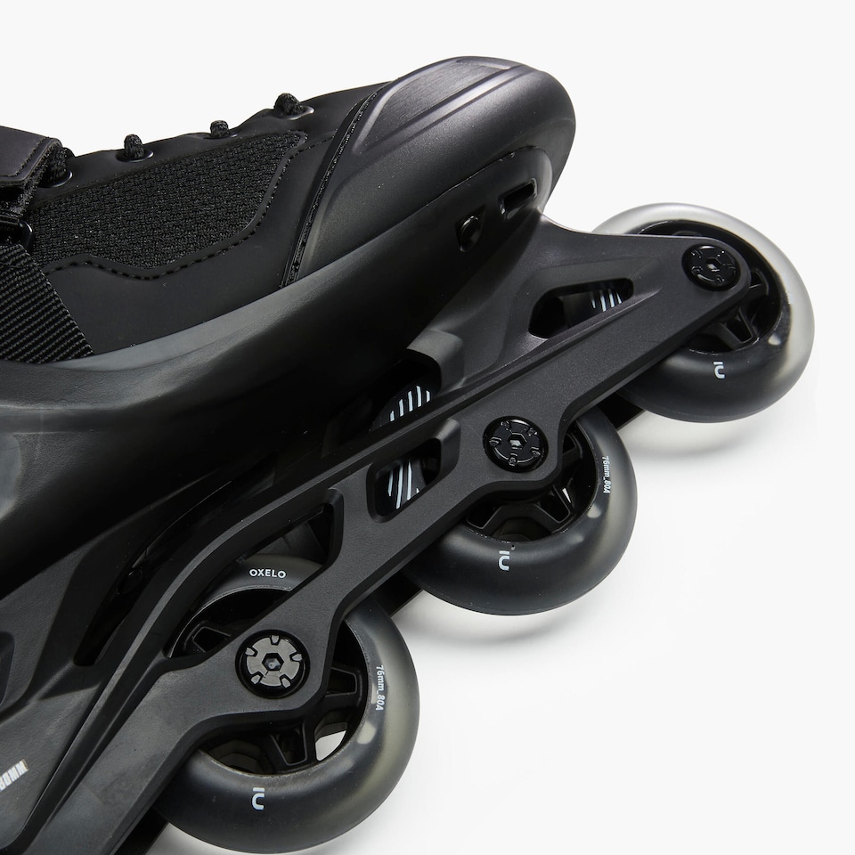 image 1 of Decathlon Adult Inline Skates Black - FIT100