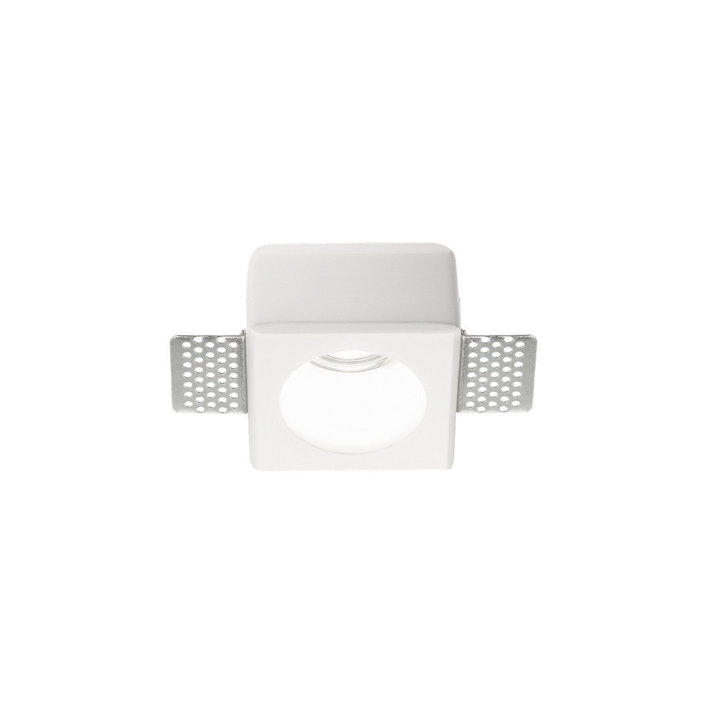 Netlighting Samba Indoor Plaster In Recessed Lamp Lamp 1 Light White GU10