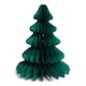 image 1 of Pack of 3 Christmas Tree Honeycomb Paper Christmas Decorations