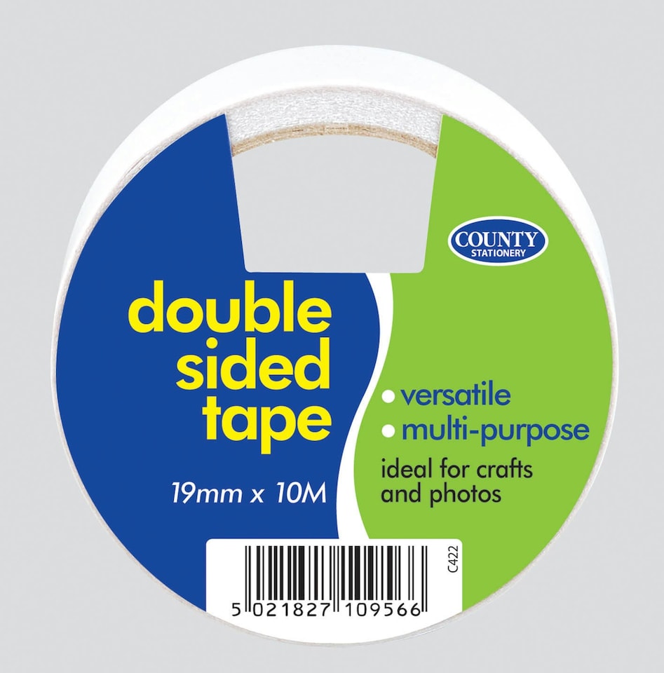 image 1 of Multi-Purpose Double Sided Tape 19mm x 10m