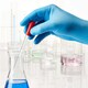 image 4 of Touchguard Blue Nitrile Gloves - Box of 100x Blue | Small