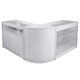 image 1 of Taurus Brilliant White Shop Counter & Retail Display Set White
