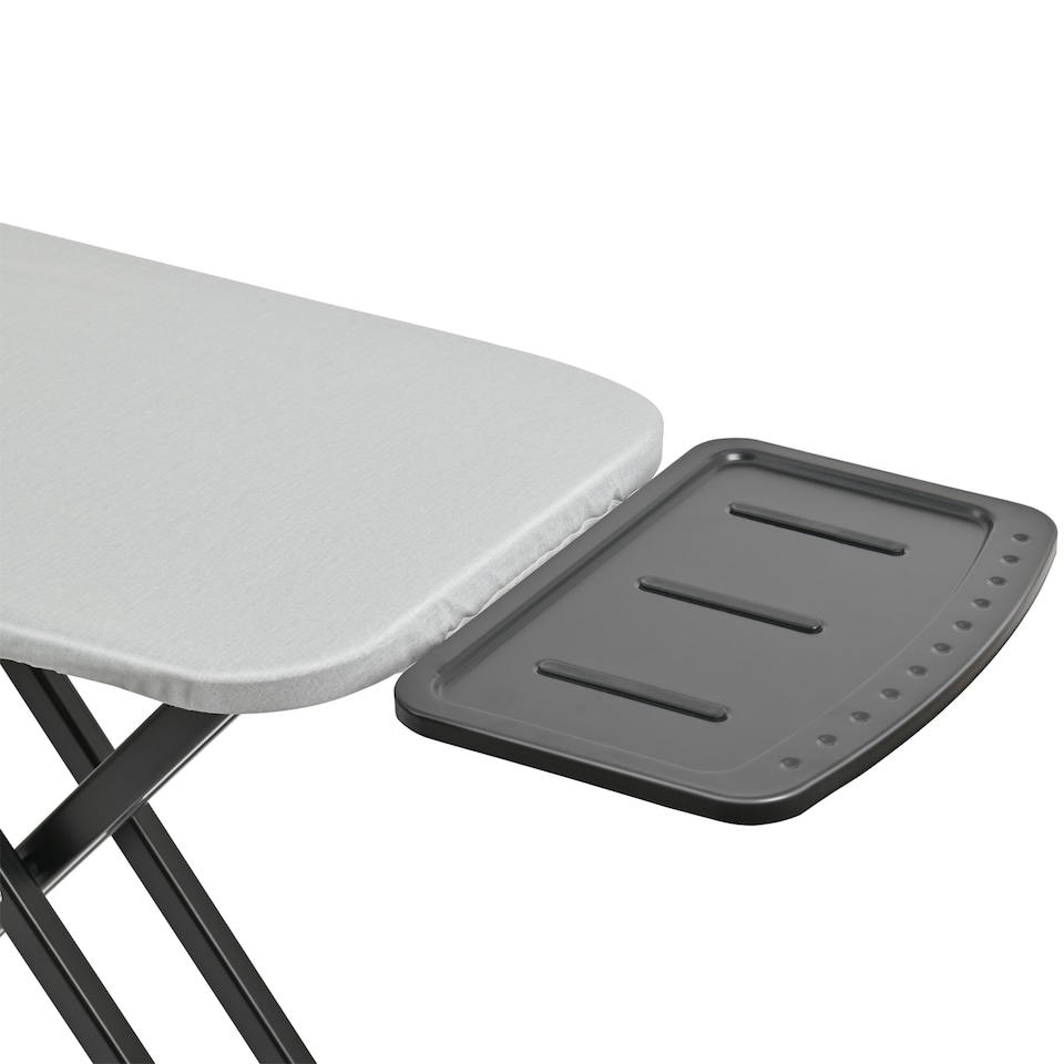 image 1 of Ironing Board with Iron Rest, Iron Board with Extra Thick Cover, Adjustable Compact and Space Saver Foldable Ironing Board