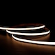 image 4 of 5 Meters Set of 24V Dotless COB Strip with 480 LEDsM Dimming Controller UK Adapter Plug 6500K