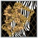 image 4 of Zebra & baroque (Picture Frame) Brown | Oak | L