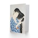 image 2 of Goyo Hashiguchi Japanese Art Card Woman Combing Her Hair