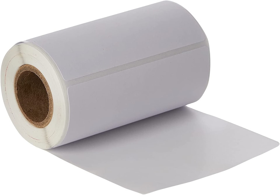 image 1 of Roll of 250 Address Labels Self Adhesive 89x36mm White