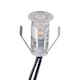 image 10 of Set of 10 - 15mm IP67 Warm White LED Decking Kit with Photocell | Chrome | Clear | 10