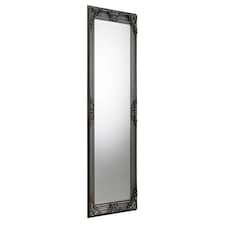 Rococo Pewter Lean-to-Dress Mirror