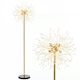image 1 of HOMCOM Modern Floor Lamp with Dandelion-like Lampshade for Bedroom