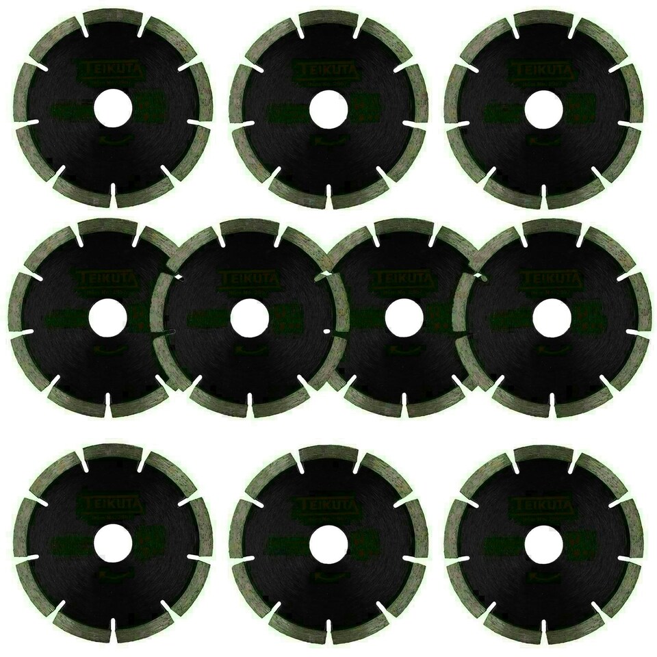 image 1 of Diamond Mortar Raking Disc Pointing Disc Blade Masonry 115mm x 5.25mm 10pk