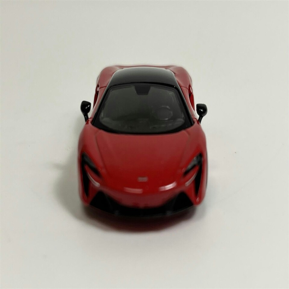 image 1 of McLaren Artura Vermillion Red LHD 1:64 Scale Mini GT MGT00532L
