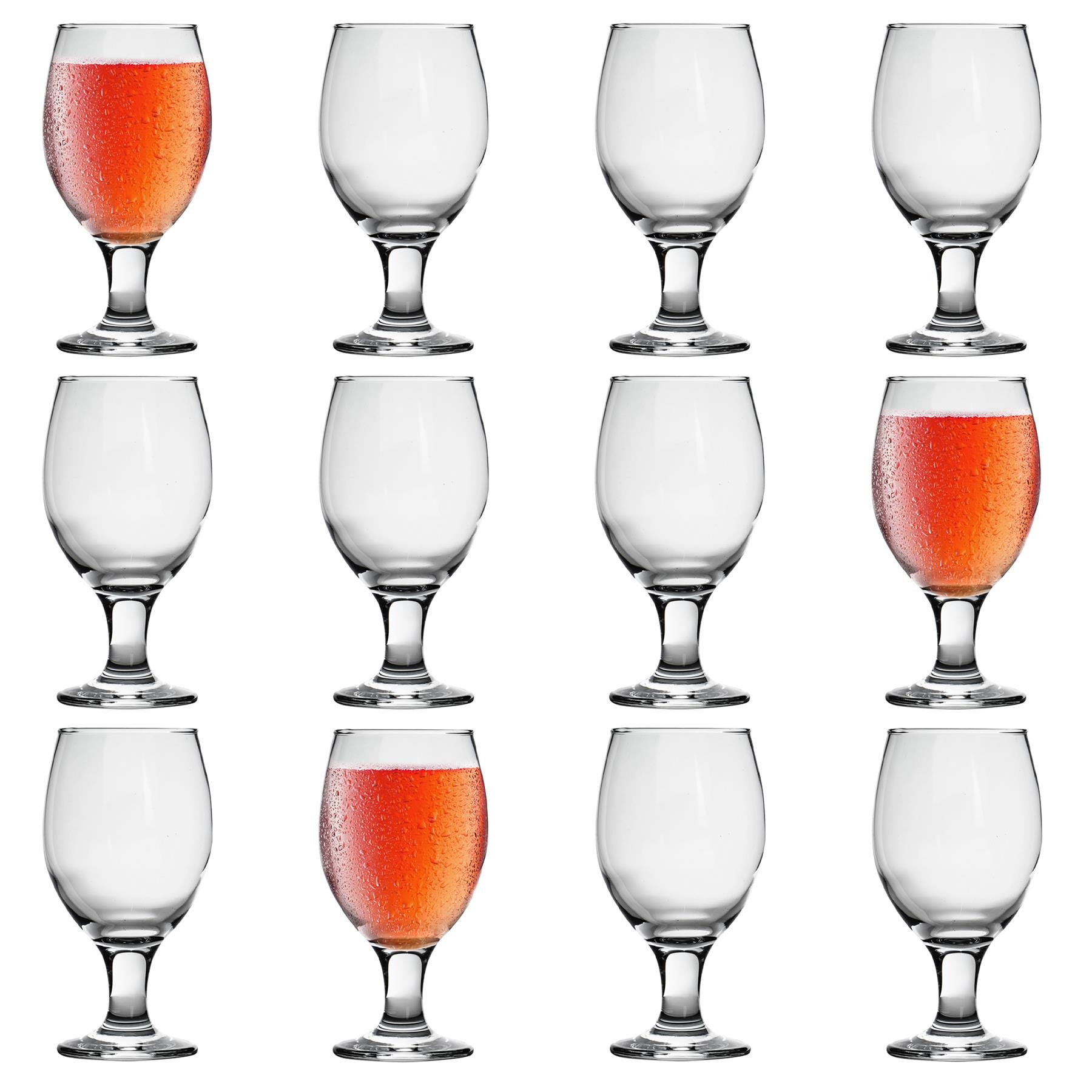 LAV Misket Craft Beer Glasses - 400ml - Clear - Pack of 12