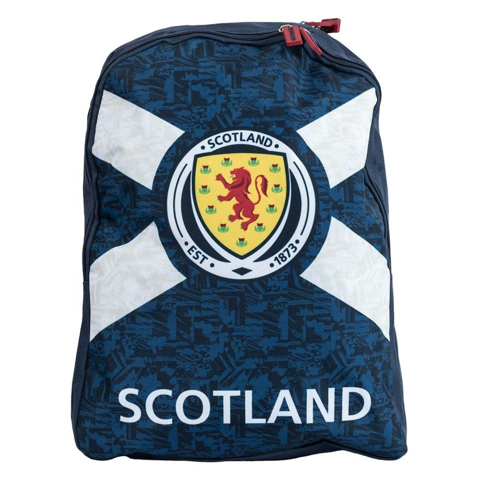 image 1 of Scottish FA Crest Backpack - Navy Blue - One Size