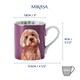 image 6 of Mikasa Cockapoo Straight-Sided Porcelain Mug, 280ml | Purple