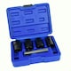 image 1 of 5pc 1/2" Twist Socket Broken Studs Nuts Wheel Lock Nut Remover 17mm - 22mm