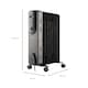 image 3 of Rediffusion 9 Fin Oil Filled Radiator 2KW Black