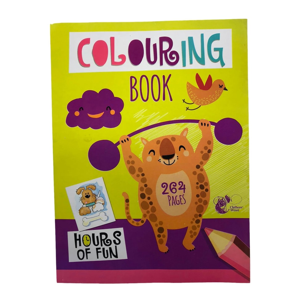 image 1 of Chiltern Wove Colouring Book 264 Pages