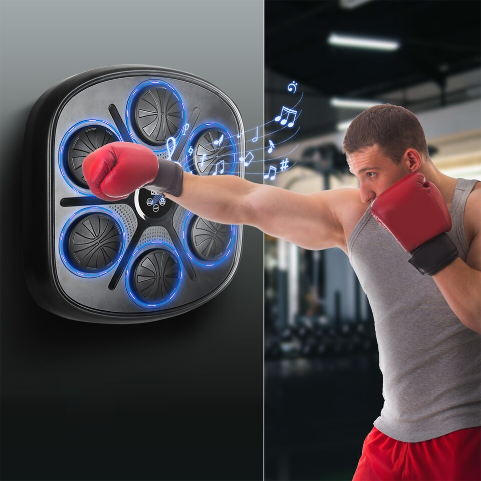image 1 of Centra Boxing Music Machine Bluetooth Electronic 9 Punching Mode Training Pad