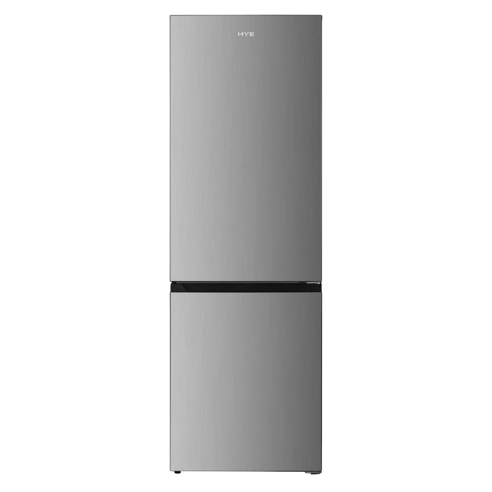 image 1 of HYE 70-30 Freestanding No Frost Fridge Freezer, 400 Litre, 60cm, Silver - RF01FF400S01