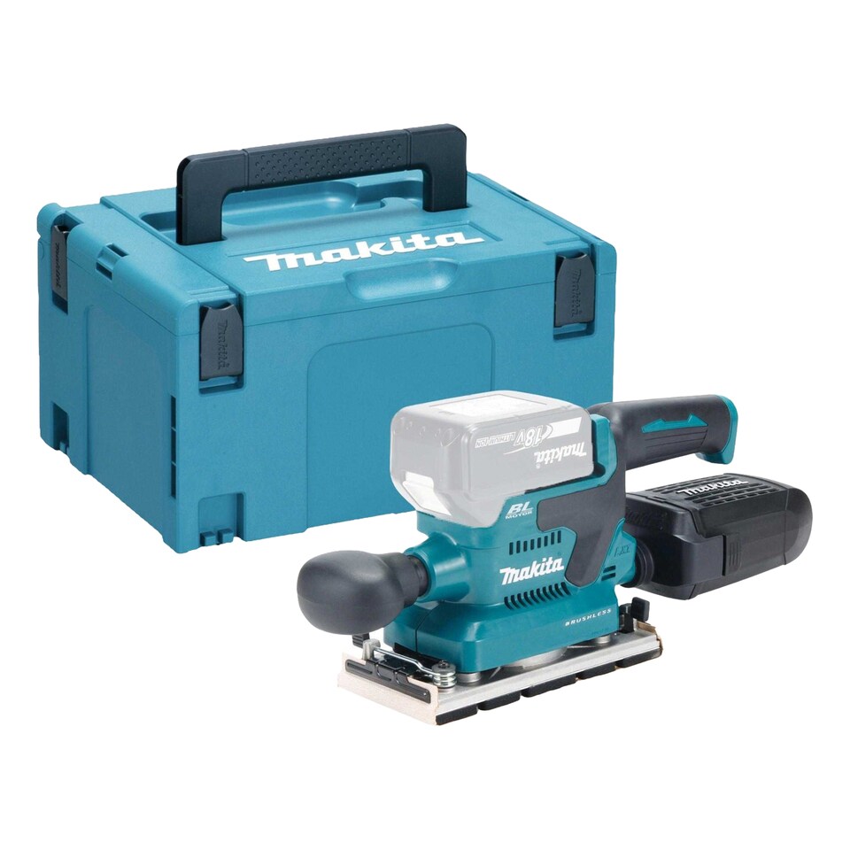 image 1 of Makita Orbital Sander (UK Plug) | Blue | Blue/Black | 1