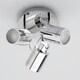 image 4 of BHS Hector Bathroom Ceiling Spotlight Plate | Silver | Chrome | 1