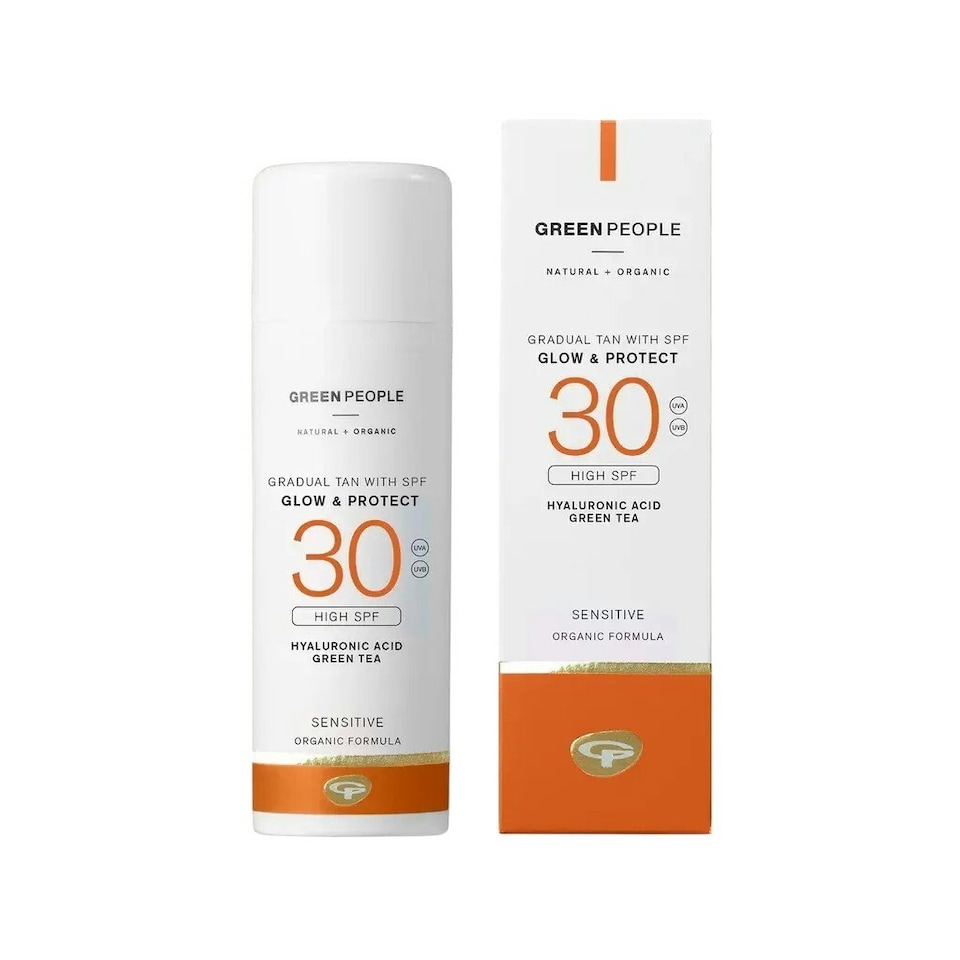 image 1 of Green People Glow & Protect SPF30 Gradual Self Tan 150ml