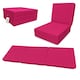 image 1 of House Of Home Adult Fold-Out Z Bed Chair for Kids & Teens Pink