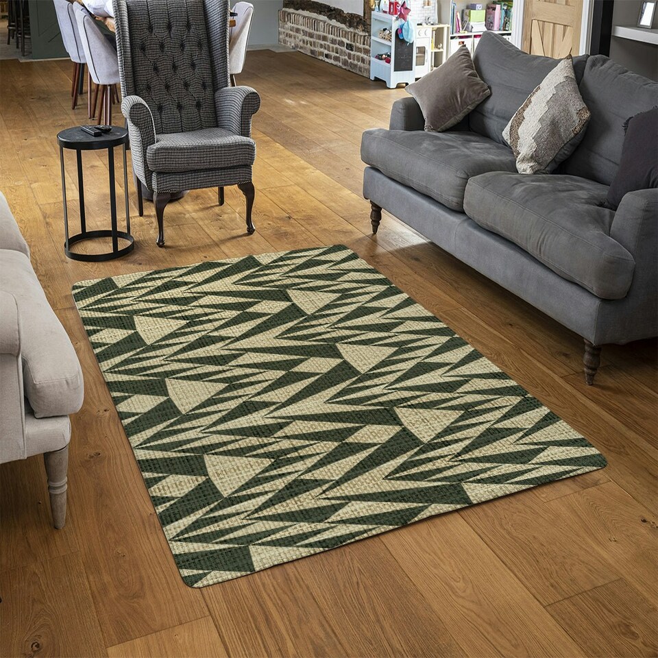 image 1 of Geo Pattern (Rug) Multi | Small: 60x110cm