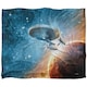 image 1 of Star Trek Final Frontier Silky Supersoft Blanket | Blue | Blue/Multicoloured | One Size | 1