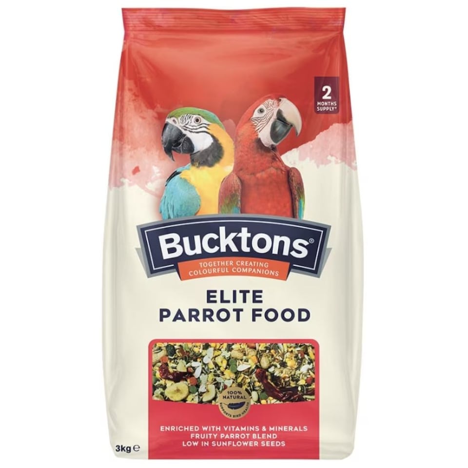 Bucktons Elite Parrot Food 3kg