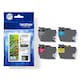 image 1 of BROTHER Genuine LC-422XLVAL Black/Cyan/Magenta/Yellow,Multi-Pack, High Yield, Includes 4 x Inkjet Cartridges, Genuine Supplies