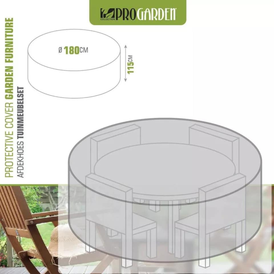 image 1 of Assorted Waterproof Outdoor Furniture Covers | Black | Round Furniture | 1