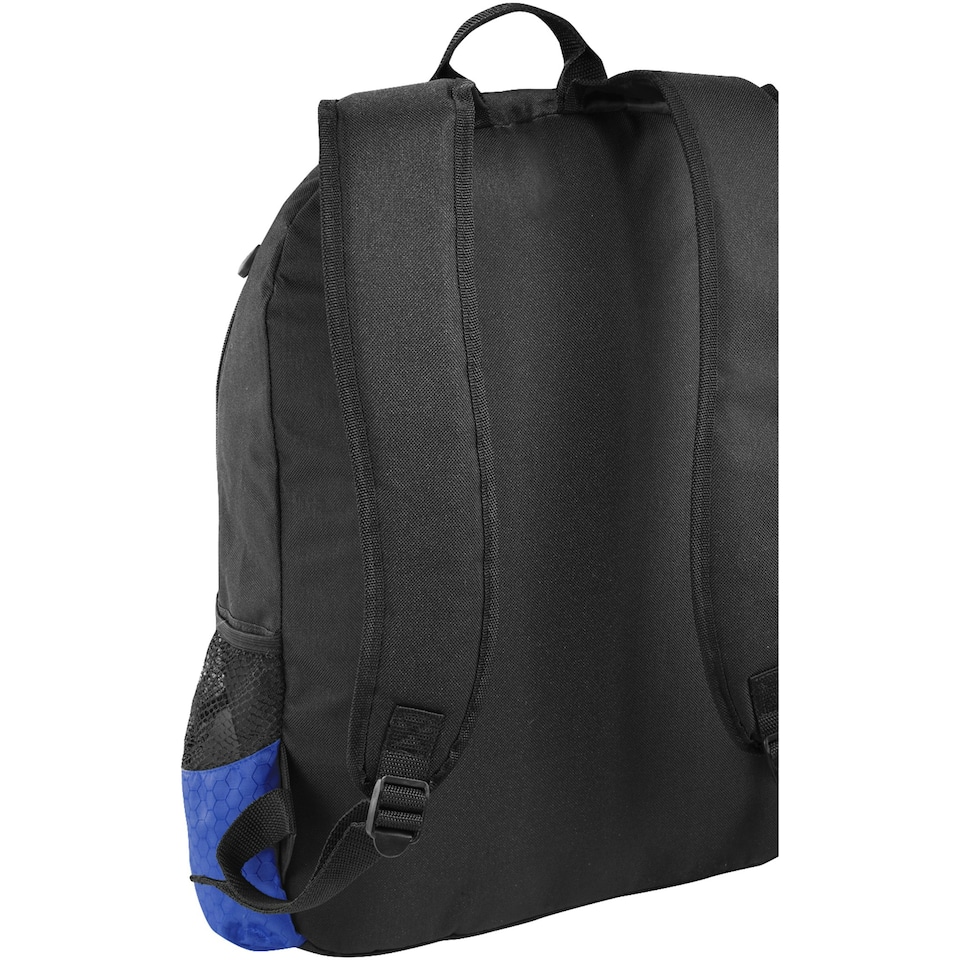 image 1 of Bullet Benton 15in Laptop Backpack - Solid Black/Royal Blue - 33 x 13.9 x 45 cm