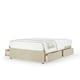 image 1 of Ortho Classic Orthopaedic Cream Naples Velvet 4 Drawer Divan Set Super King