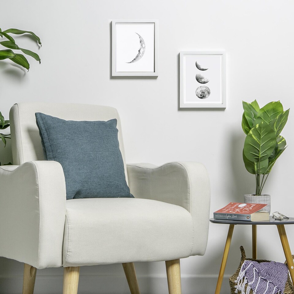 image 1 of Nicola Spring Photo Frame - 8" x 10" - White