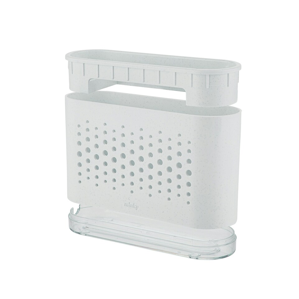 image 1 of Slimline Sink Tidy Speckled White